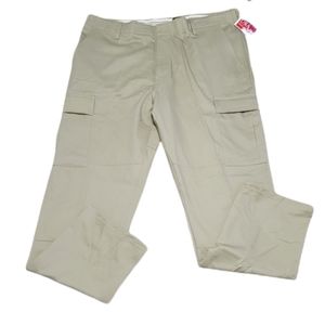 The Force Riverside Beige‎ Heavy Duty Cargo Work Pants Men Size 37 XL